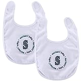 Baby Fanatic Team Color Bibs, Seattle Mariners, 2-Count by Baby Fanatic [並行輸入品]