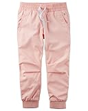 カーターズ Carter's ジョガーパンツ & ベビー・デポ モスリン ウォッシュクロス Jersey-Lined Poplin Joggers 12M (72-78cm) [並行輸入品]