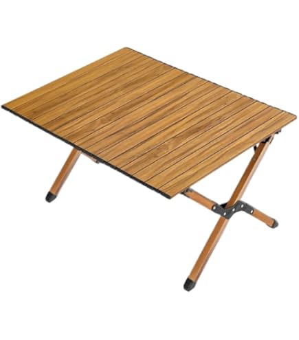 Amazon | ［訳あり品］ ピースパーク フォールディング ウッドテーブル