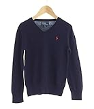 ポロラルフローレン SIZE 130 Vネック ニット キッズ 中古