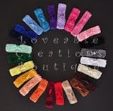 ワッフルヘアバンド・ヘッドバンド・ヘッドアクセサリー ワインレッド 【セミオーダー】 [Baby Product]