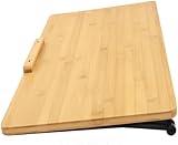 ベース大型ローアングルライティングデスクリーディングボード学生傾斜台勉強卓上台傾斜調整製図板ライティングボード勉強台絵描き学習台筆記台学習机 (39*28*1cm)