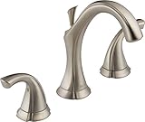 Delta Faucet 3592LF-SS Addison Two Handle Widespread Lavatory Faucet, Stainless [並行輸入品]
