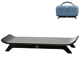 Bose SoundLink Maxブルートゥース・スピーカー 対応 スピーカースタンドホルダー透明ショースタンド アクリルディスプレイシェルフサポート クレードルブラケット (black)