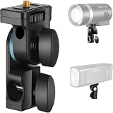 GODOX AD-E2 フラッシュブラケット ライトスタンドホルダー フラッシュ、ビデオライト、撮影アンブレラとスタジオライトに対応 （ホットシュー/コールドシュー付き）適格請求書発行可