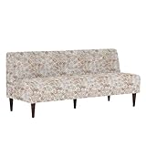 arne ソファ 三人掛け アームレス 日本製 完成品 Lunch 3×8 ピオニー ダークブラウン脚 ブラウン