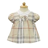 [バーバリーベビー] BURBERRY BABY ベビー服 パフスリーブ チュニック B95584 12Mサイズ