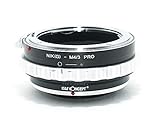 K&F ニコン nikon G F レンズ-マイクロフォーサーズ m4/3 PRO マウントアダプター レンズクロス付 ng-m43-pro (KFM43PRO)