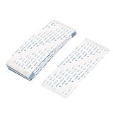 DealMux 20PCS 1.0mmピッチ30ピンAWM 20624 80C 60V VW-1フレキシブルフラットケーブルFFCの80ミリメートル