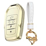 トヨタ用 キーケース キーカバー キーホルダー PC素材 アルファード30系 アルファード40系 ヴェルファイア 40系 カムリ 86 クラウン ヤリスクロス CHR ヴィオス90系などに適応 アクセサリー ゴールド