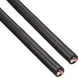 三ツ星 2種EPゴム絶縁クロロプレンゴムキャブタイヤケーブル 2PNCT 3cX1.25SQ 黒 10m