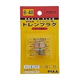 PIAA(ピア) オイルパン用 ドレンプラグ 純正対応補修部品 (純正品番:B697-10404A) ボルトサイズ:14mm×1.5mm 1個入 [マツダ車用] パッキン付き B40