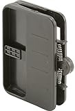 Prime-Line Products A 147 Screen Door Latch and Pull with Security Lock, Black [並行輸入品]