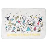 nishikawa【西川】 スヌーピー クッションinブランケット 100X70cm 洗える PEANUTS75周年 フェイス 立体クッション グレー FQ95407604 PN5656BD