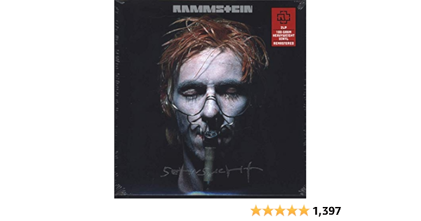 Amazon Sehnsucht 2lp Remastered 12 Inch Analog Rammstein ヘヴィーメタル 音楽