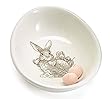 Burton & Burton Natural Spring BunnyセラミックCandy Dish Childrensパーティープレート