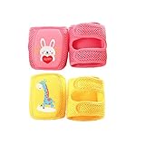 Ymgot ベビー ひざ当て ニーパット 動物柄 通気性 新生児 ひざパッド 足カバー ケガ防止