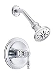 Danze d513555t Sheridan単一ハンドルシャワートリムキット、1.5 GPM、バルブNot Included、クロム