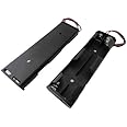 単三 4本 電池ボックス・電池ケース 約21.8×約106.5×厚約14.6mm コード付 1個入に変更 ＜bat-010＞