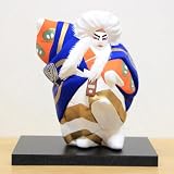 鏡獅子（ミニ）【博多人形】