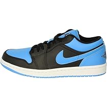 Amazon | Nike Air Jordan 1 Low メンズ ブラック/ブラック