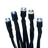 ALEKO 24LEDWHITE 24 LED Solar Powered Christmas String Lights, White [並行輸入品]