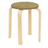 ヤマソロ パセリ スツール ファブリックグリーン 5脚セット 40-542