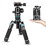 koolehaoda トラベルポータブルH-50Bミニ三脚ボールヘッド付きコンパクトデスクトップマクロミニ三脚（H-50B）
