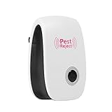 【1個入り】 蚊撃退 ねずみ駆除 昆虫撃退 害虫対策 害虫駆除装置 超音波式害虫駆除機 飲食店の害虫対策！ ゴキブリ虫除け３６０度シャットアウト ネズミ・ゴキブリ・蚊・クモ等の害虫、【アメリカで大ヒッ