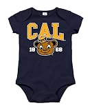 UC Berkeley Cal Oski Infant romper-navy