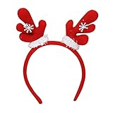 (チ-ンスン) Qingsun　クリスマスカチューシャ　サンタクロース　手袋　トナカイカチューシャ　頭飾り クリスマス 小物 コスプレ ヘア飾り