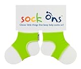 Sock Ons Socks - 0-6 Months, Lime by Sock Ons
