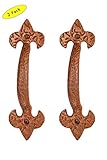 A29 Iron Rustic Door Pull Handle, Set of 2 [並行輸入品]