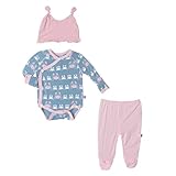 Kickee Pants SLEEPWEAR ベビー・ガールズ カラー: ブルー