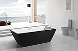 AKDY f273バスルームブラック色Free StandingアクリルBathtub