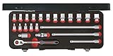 カロルスSLIM SIXTYソケット3/8 "、22個6600,300を設定