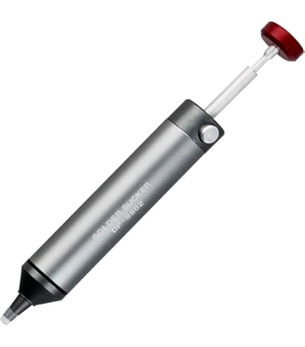 Solder Fume Extractor Frogbro Desoldering Pump Solder Sucker Removal Tool Vacuum Suction Tin Pen With Flexible Silicone Nozzle Desoldering Wire Hall Effect Controller Ps5
