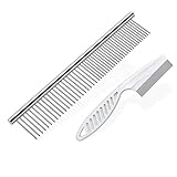 Sorxine ペットコーム ペットくし 犬猫用櫛 犬猫用コーム 犬猫用くし ペット用くし 2個セット ペット美容コーム セット