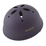 クミカ工業 Nicco ヘルメット ルシック/KM002L/ベビー用/CE/日本製/ハードシェル マットブルー (頭囲 47cm~52cm)