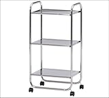 キッチンワゴン　3段ワゴン　キャスター付き 　ＦＪｆｊ0100105090ｊｆＣＲ