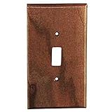 Sierra Lifestyles Traditional Switch Plate, 1 Toggle, Black Walnut by Sierra Lifestyles