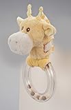 Yellow Giraffe Ring Rattle by Douglas Cuddle Toys by Douglas [並行輸入品]
