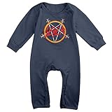 クール ボーイとガール メタル バンド スレイヤー 子供服 体に合う Navy Size 6 M