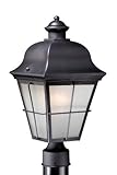 Vaxcel NH-OPU080OR New Haven 8-Inch Outdoor Post Light, Oil Rubbed Bronze by Vaxcel [並行輸入品]