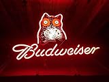 Desungブランド新しいHootersフクロウBud Neon Sign (各種サイズ)ビールバーパブMan Caveビジネスガラスネオンランプライトdb121 17 Inches