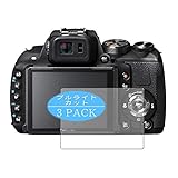3枚 VacFun ブルーライトカット フィルム ， 富士フイルム FUJIFILM デジタルカメラ FinePix HS20 EXR FX-HS20EXR 向けの ブルーライトカットフィルム 保護フィルム 液晶保護フィルム（非 ガラスフィルム 強化ガラス ガラス ケース カバー ） 改善版