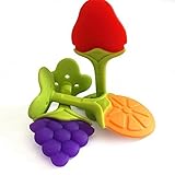 KUCHANG Soothe Molar Teeth with Advanced Soft Natural BPA Free Tree Teethers Gift Set. Make Your Hap
