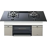 NORITZ N2S01TWASSTESC LP スマートコンロ [ビルトインガスコンロ (LPガス・2口)]