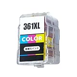 BC-360XL BC-361XL キヤノン用 詰め替え インクカートリッジ BC-361XL 3色カラー 染料 単品 BC-361XL×1 大容量 対応機種：PIXUS TS5330 TS5430