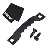 eBoot 100 Pack Sawtooth Picture Frame Hanging Hangers Double Hole with Screws, 1 1/2 Inch, Black [並行